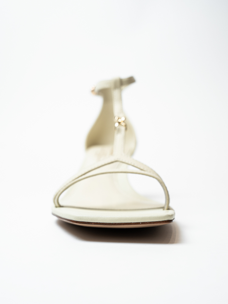 Босоножки женские, арт ZX2573-22-3, натуральная кожа, цвет беж.