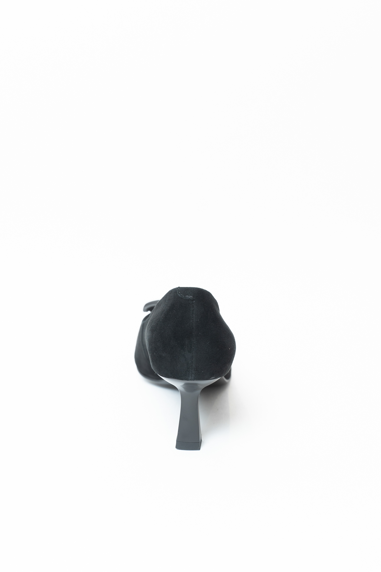 Туфли женские, арт 4F3857-1999-00H6A, натуральная замша, цвет черн.