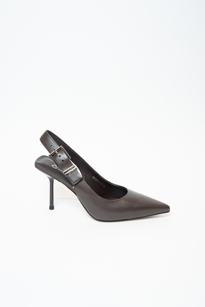 Босоножки женские, арт K82137-2-Y10, натуральная кожа, цвет кор.