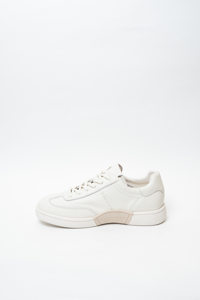 Кроссовки женские, арт AS673-Z067-005, натуральная кожа, цвет беж.