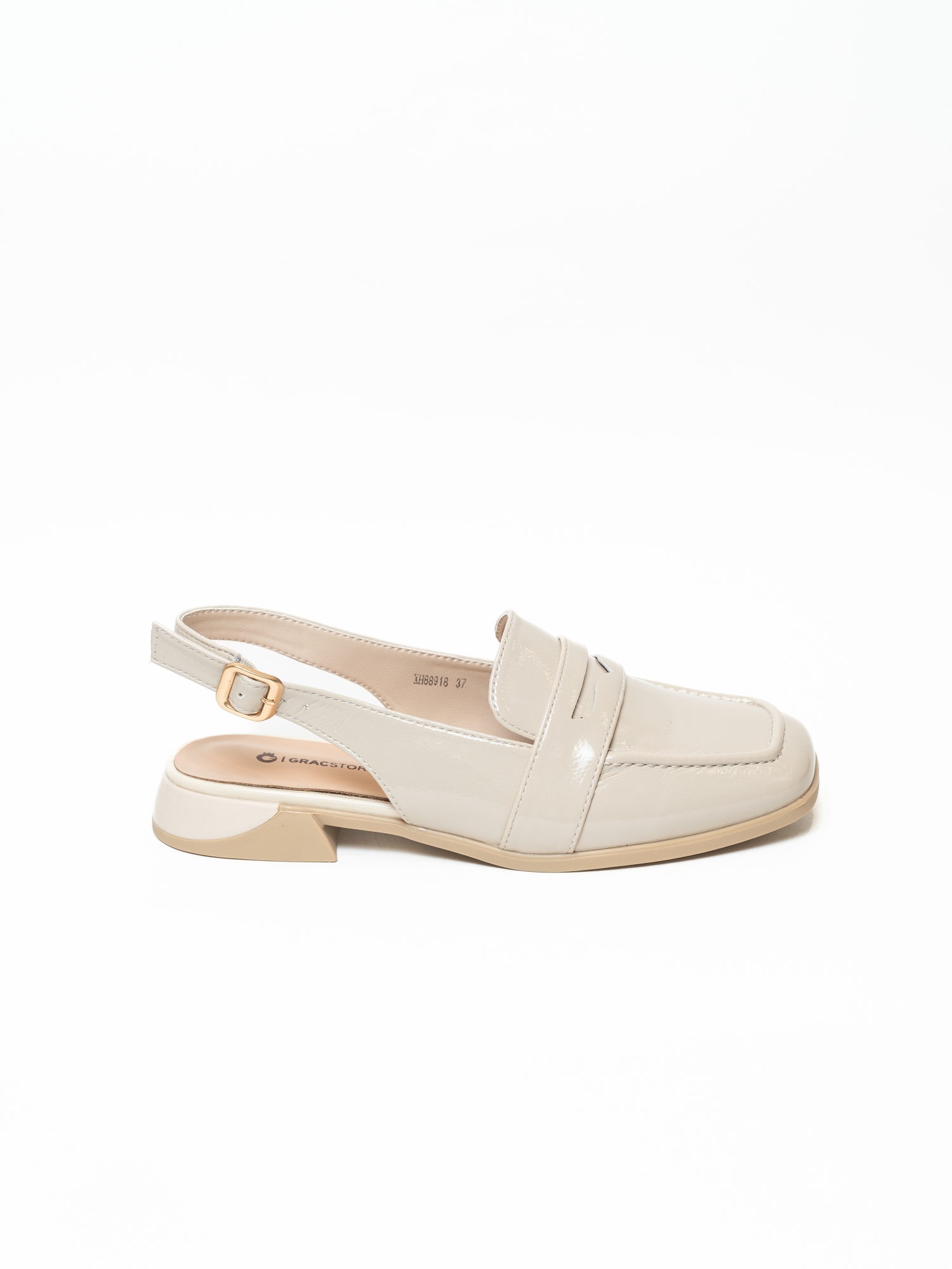 Босоножки женские, арт XH88918, натуральная кожа, цвет беж.