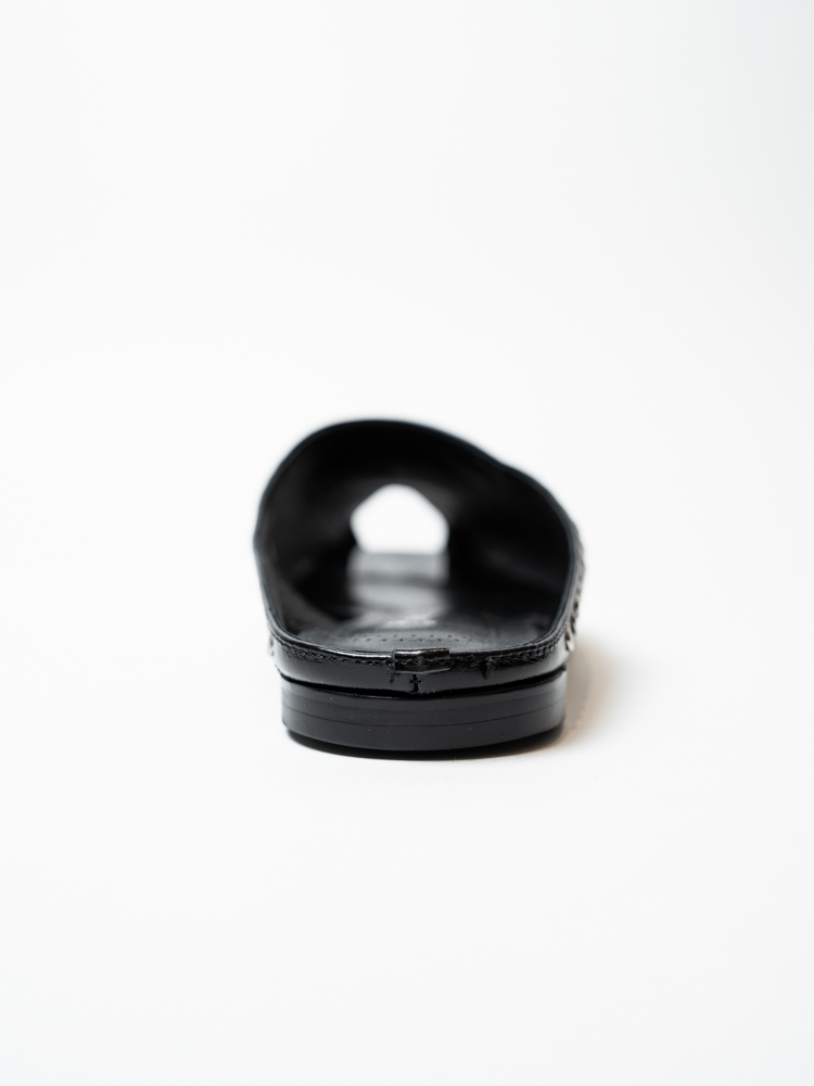 Сабо женские, арт 02-Y7206B488-Y568AL, натуральная кожа, цвет черн.