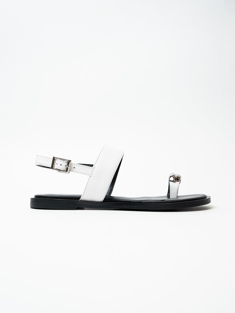 Босоножки женские, арт P1750-L3959-3, натуральная кожа, цвет бел.