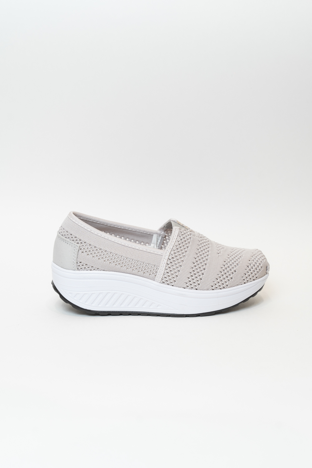 Кроссовки женские, арт 5145-801-603 D, текстиль, цвет сер.