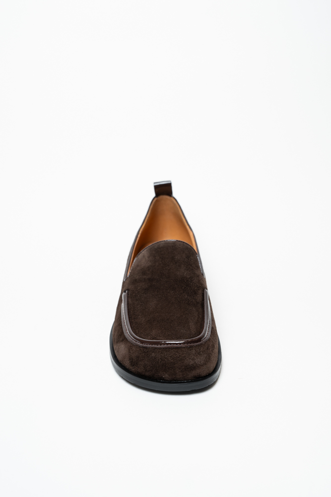 Туфли женские, арт GD1012-Z793-N546, натуральная замша, цвет кор.