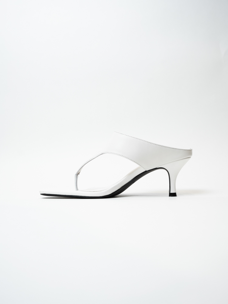 Сабо женские, арт K-L-62A394-L289-M220, натуральная кожа, цвет бел.