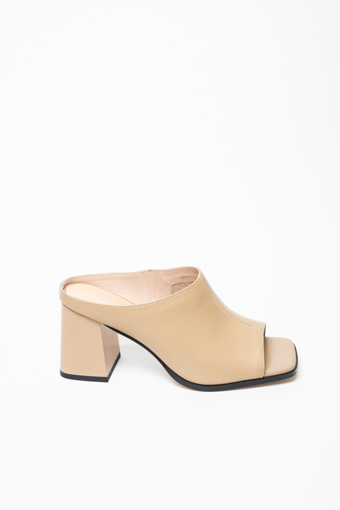 Сабо женские, арт 02-Y9646N271-Y635AL, натуральная кожа, цвет беж.