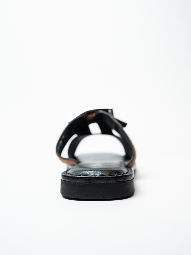 Сабо женские, арт 02-Y7496N969-N413AL, натуральная замша, цвет кор.