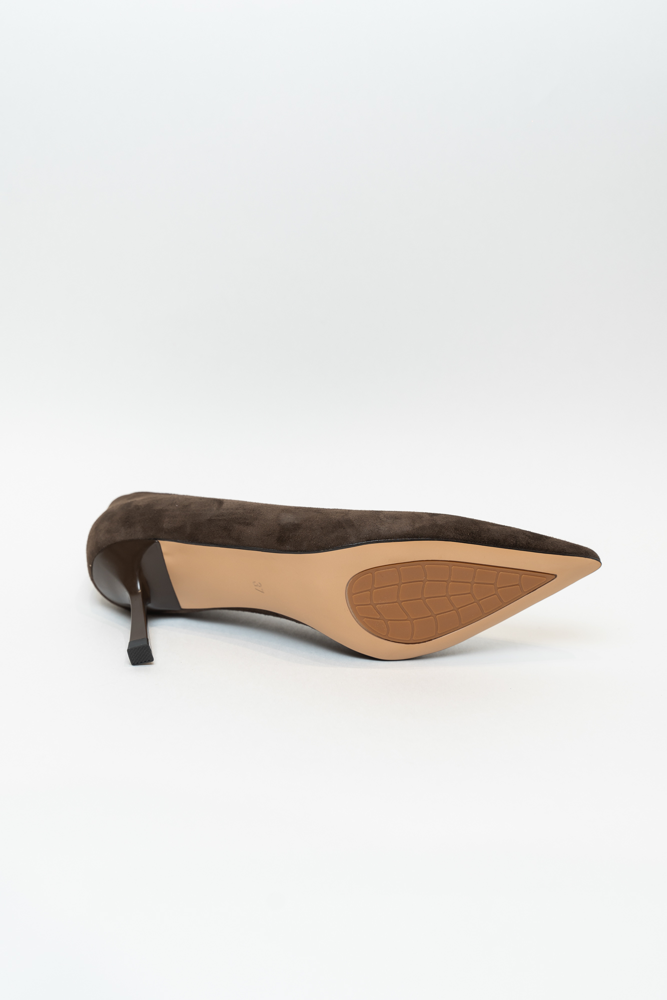 Туфли женские, арт G09-680, натуральная замша, цвет кор.