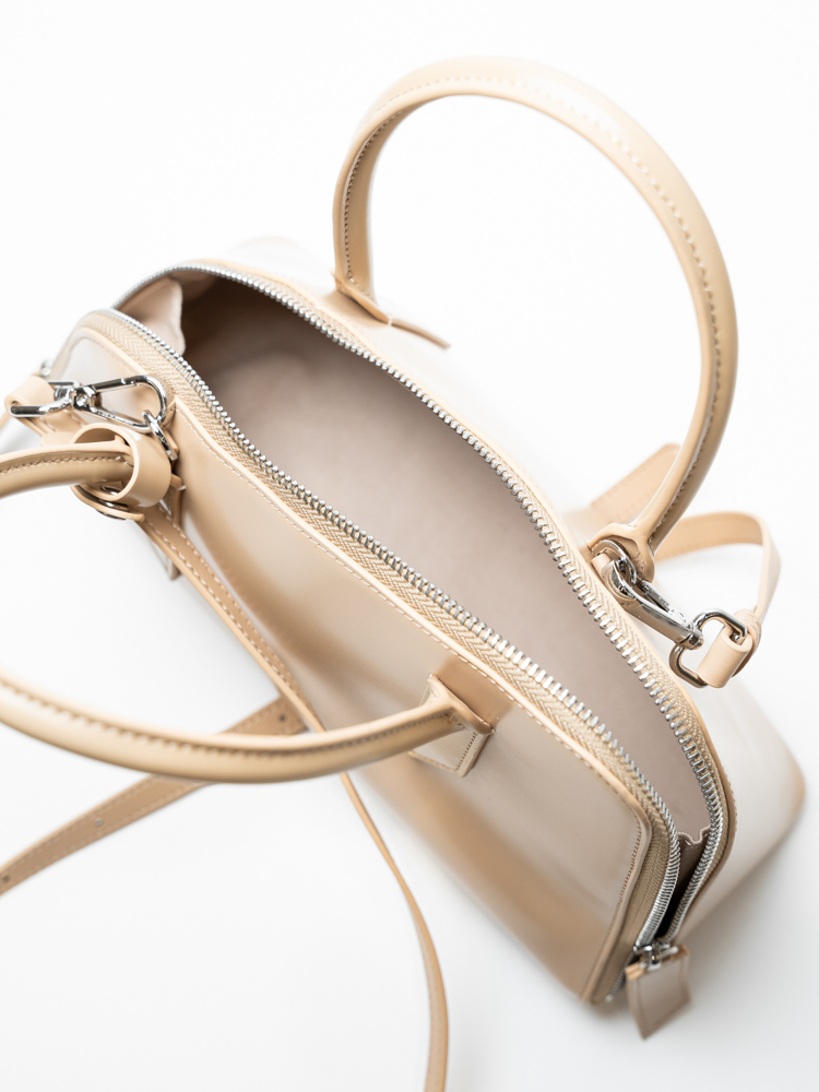 Сумка женская, арт 6093, натуральная кожа, цвет беж.