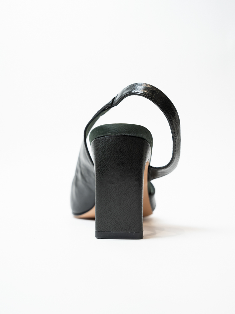 Босоножки женские, арт L858-M241-P1900, натуральная кожа, цвет зел.