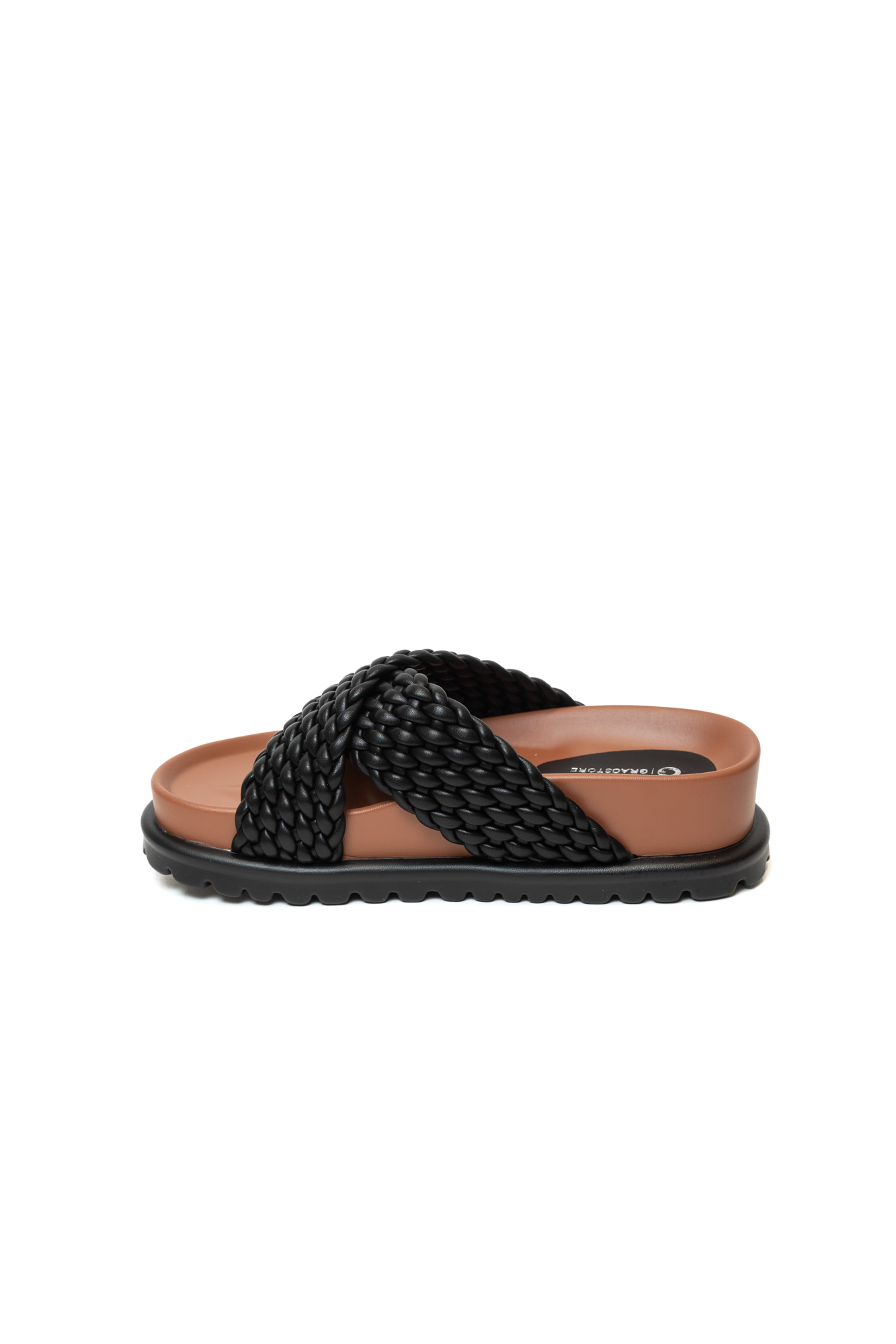 Сабо женские, арт M2316-19-H, искусственная кожа, цвет черн.