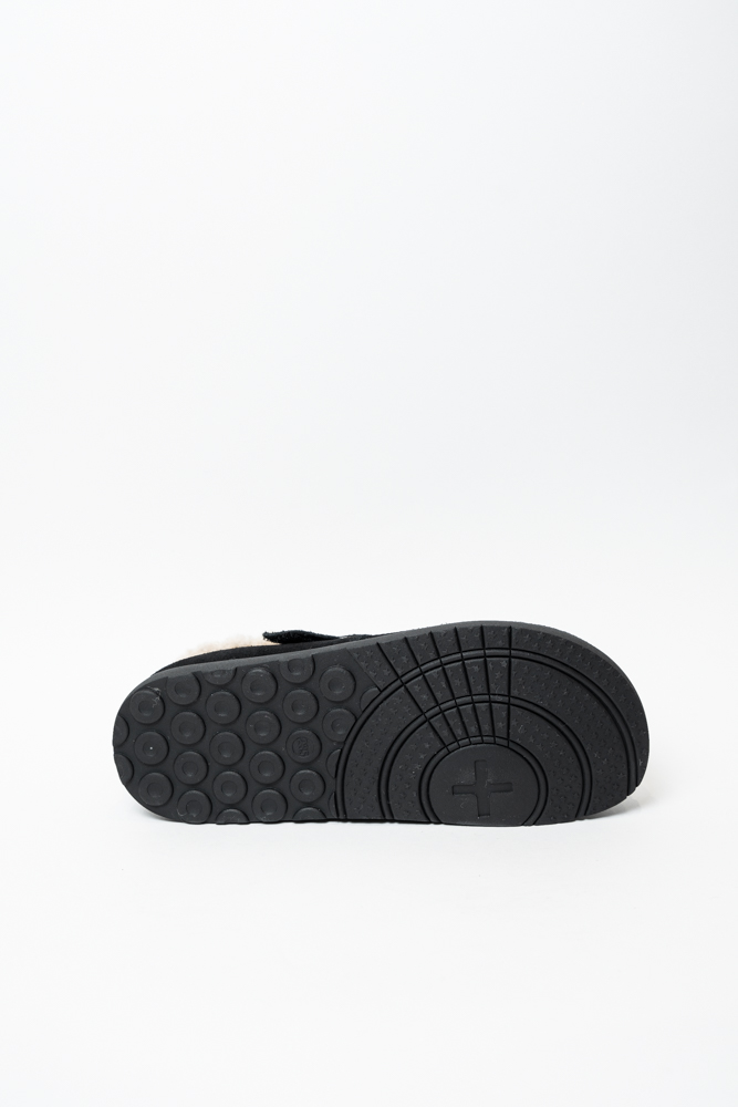 Ботинки женские, арт P6108M-H, натуральная замша, цвет черн.