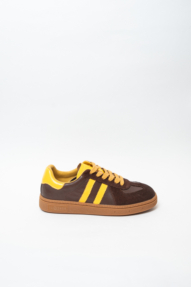 Кроссовки женские, арт MM5030-1-1, натуральная кожа/замша, цвет кор.