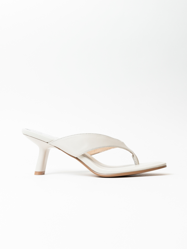 Сабо женские, арт AW1693-2-G412N, натуральная кожа, цвет беж.