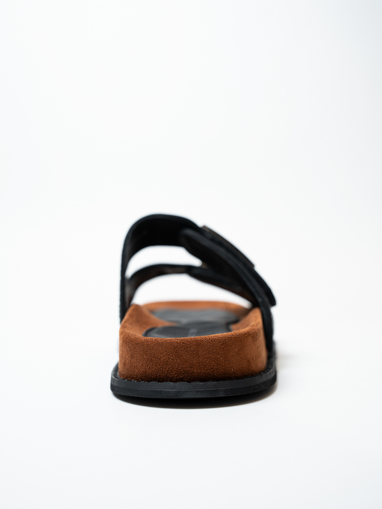 Сабо женские, арт A5908-C2-2, натуральная кожа, цвет черн.