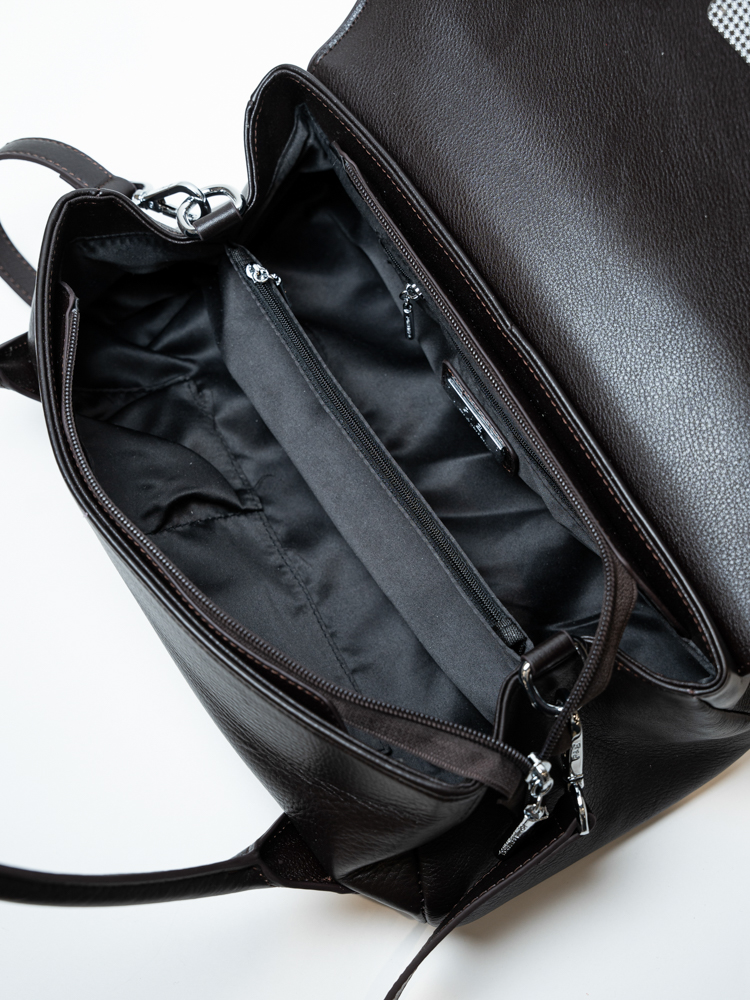 Сумка женская, арт 9586, натуральная кожа, цвет кор.