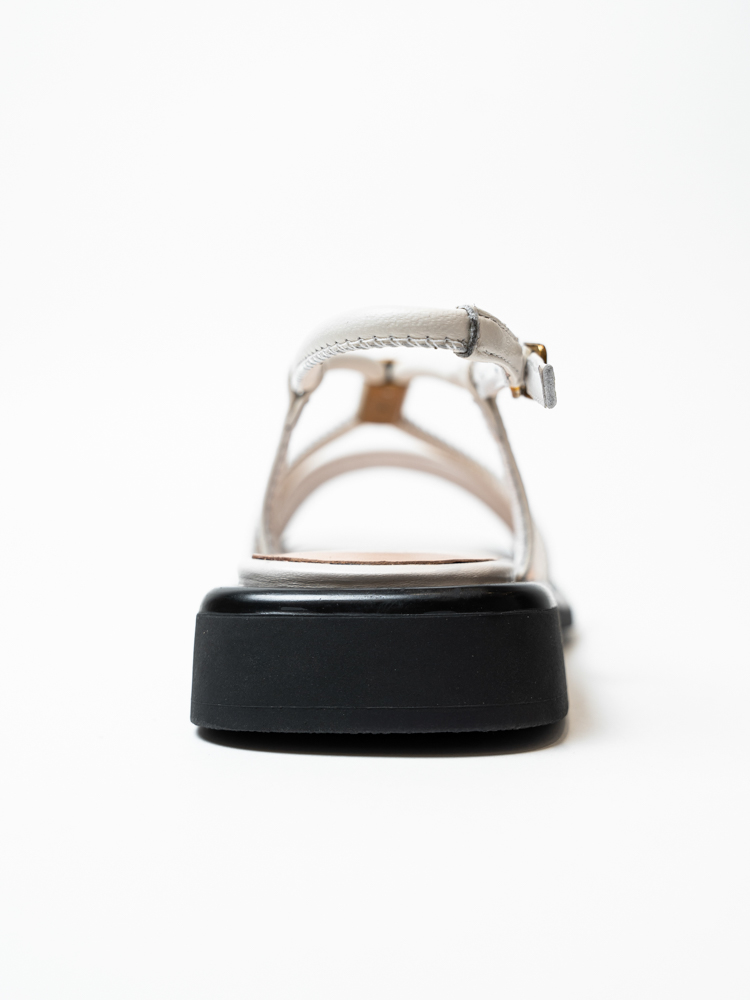 Босоножки женские, арт 1F7619-0817-C2871H, натуральная кожа, цвет беж.