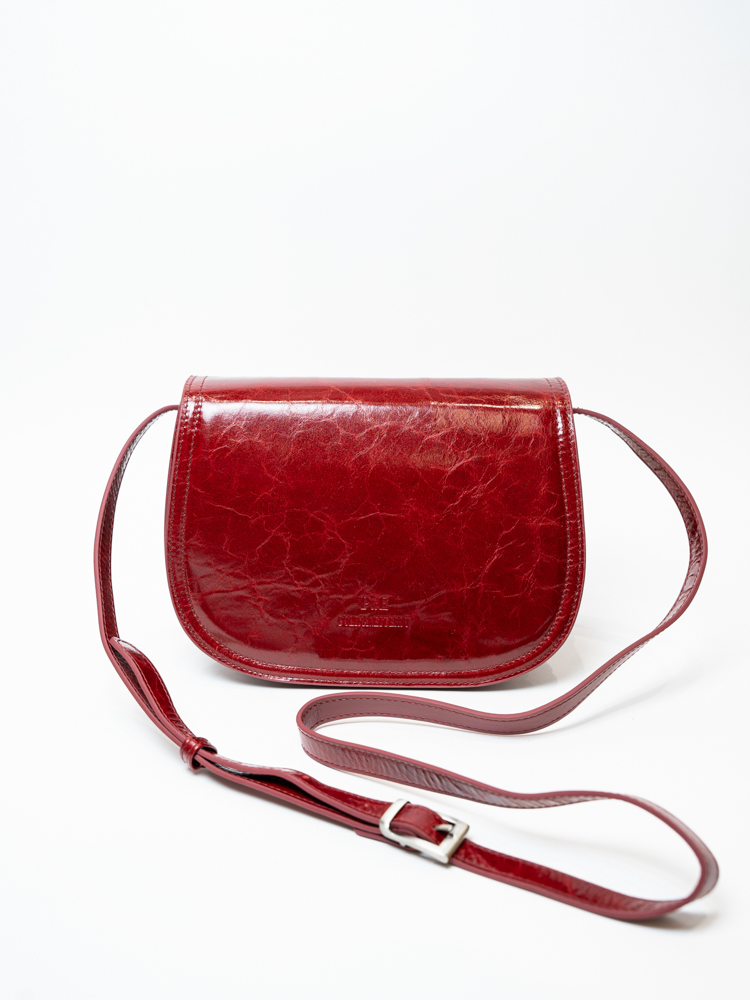 Сумка женская, арт 2241-1, натуральная кожа, цвет бордо.