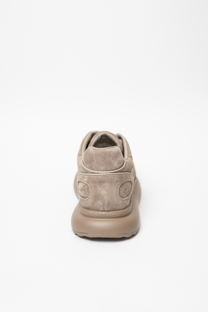 Кроссовки женские, арт AS928-W279-90, натуральная замша, цвет беж.