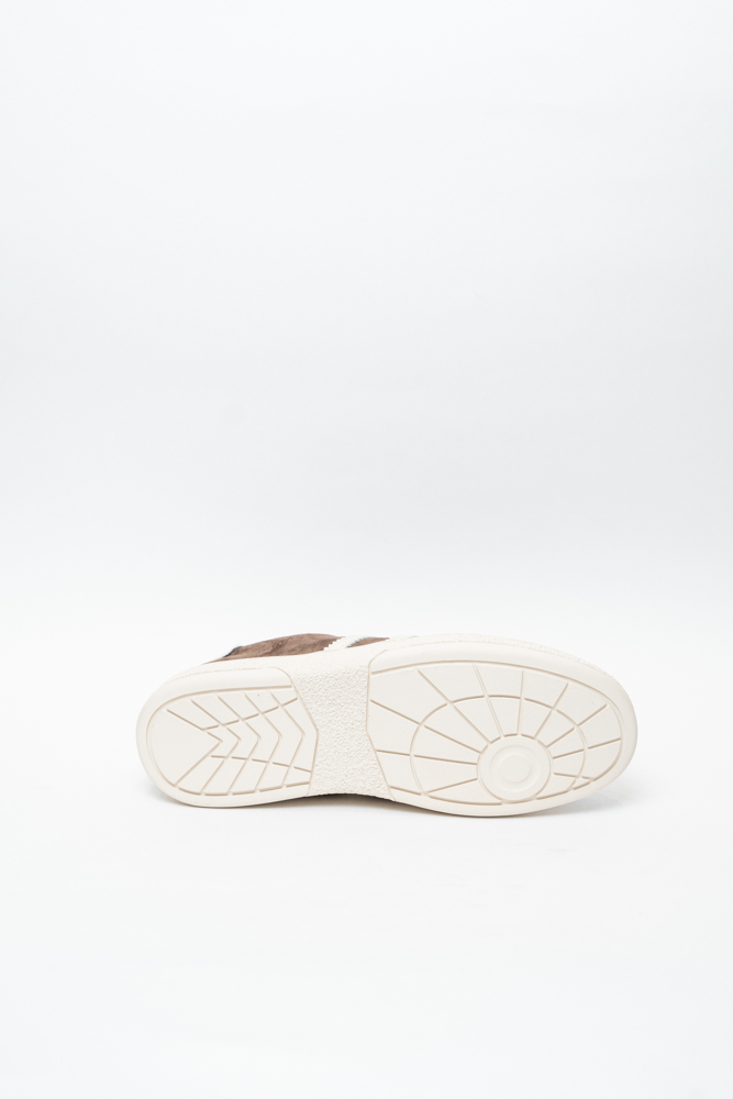 Кроссовки женские, арт DHY63-4, натуральная замша, цвет кор.