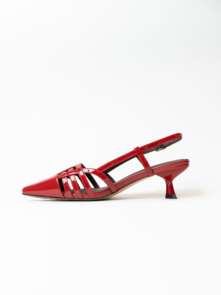 Босоножки женские, арт BR68D052-633-3, искусственная кожа, цвет красн.