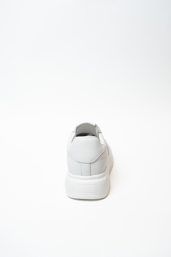 Кроссовки женские, арт LS20257-11-B, натуральная кожа/текстиль, цвет бел.