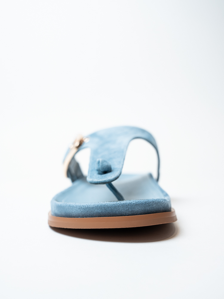 Сабо женские, арт JA-L24088-3950A-L4, натуральная кожа, цвет син.