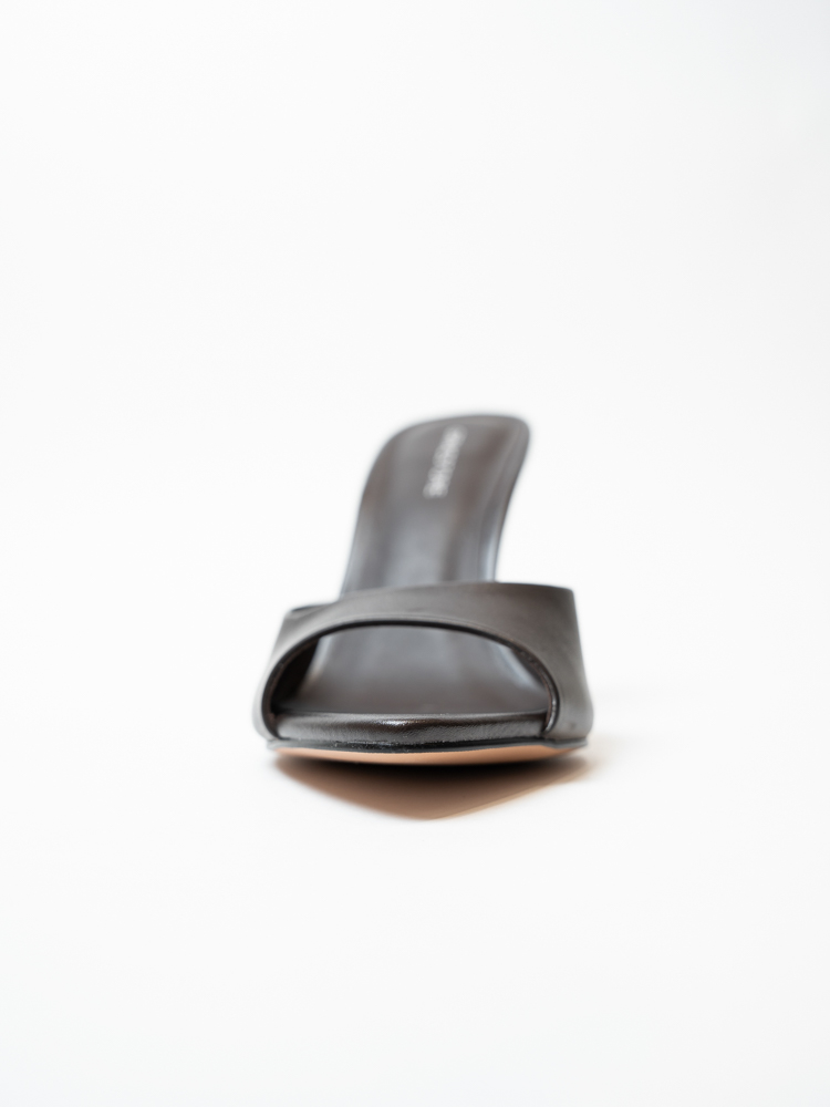 Сабо женские, арт HS-7785-208T, натуральная кожа, цвет кор.