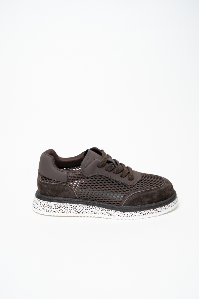 Кроссовки женские, арт 5-641-9, натуральная замша/текстиль, цвет кор.