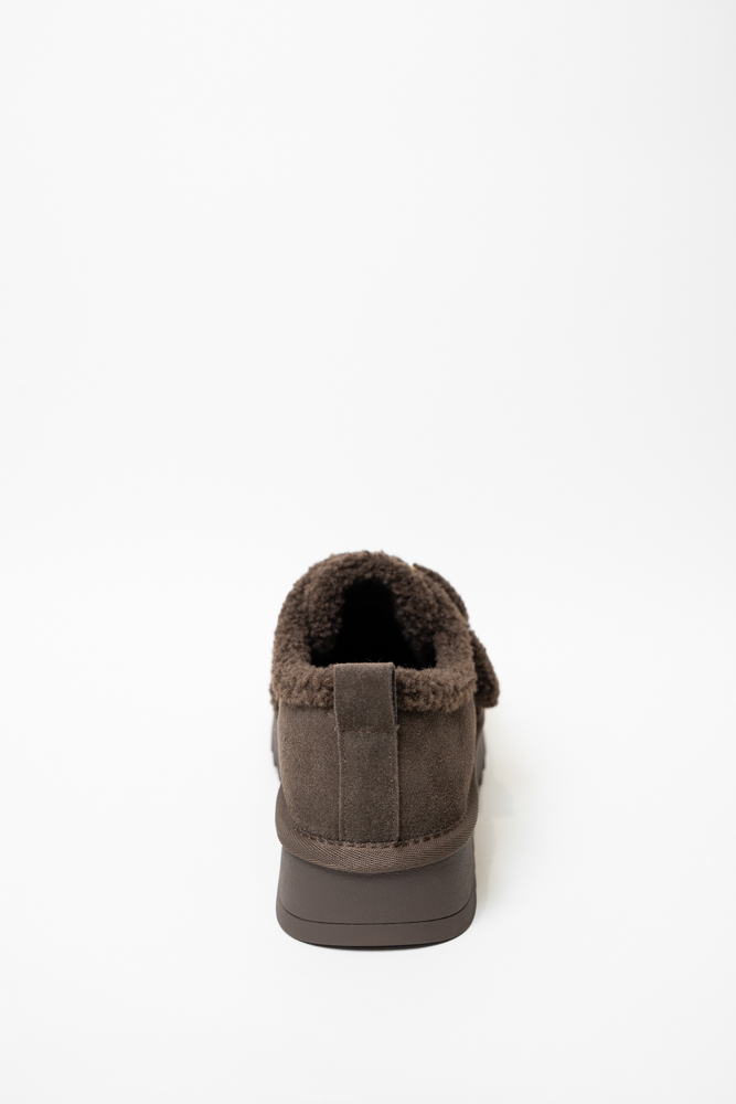 Ботинки женские, арт 11-7046-8, натуральная замша, цвет кор.