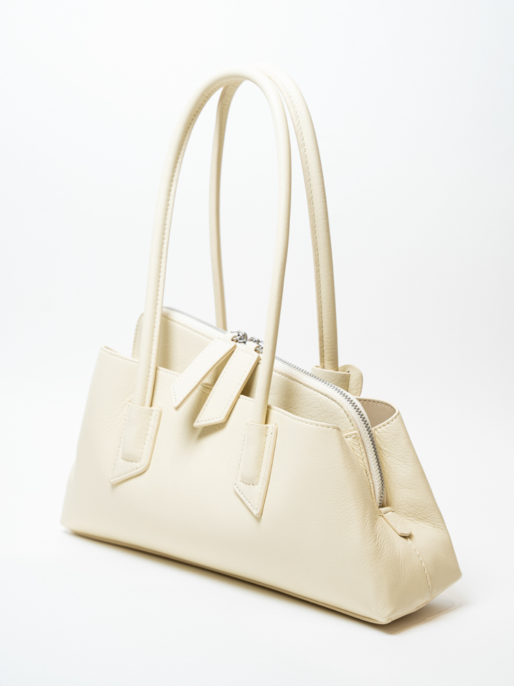 Сумка женская, арт 6006, натуральная кожа, цвет желт.