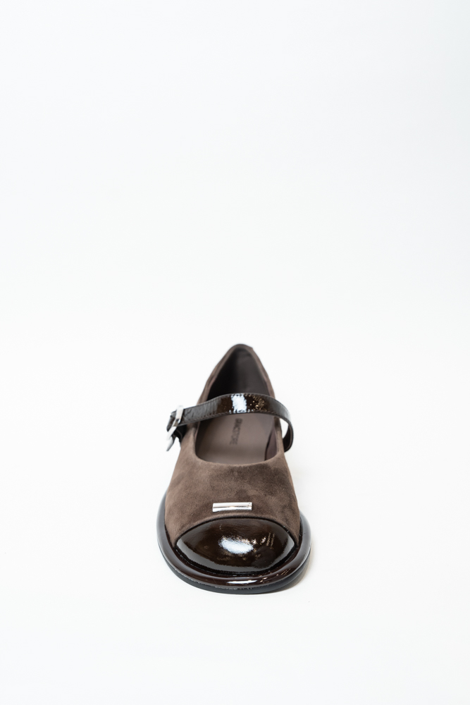 Туфли женские, арт 6365D-A130-W132, натуральная замша, цвет кор.