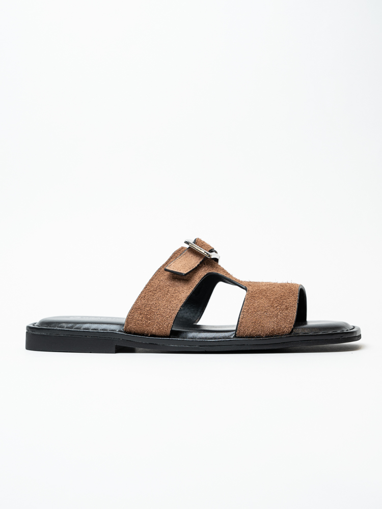 Сабо женские, арт 02-Y7496N969-N413AL, натуральная замша, цвет кор.