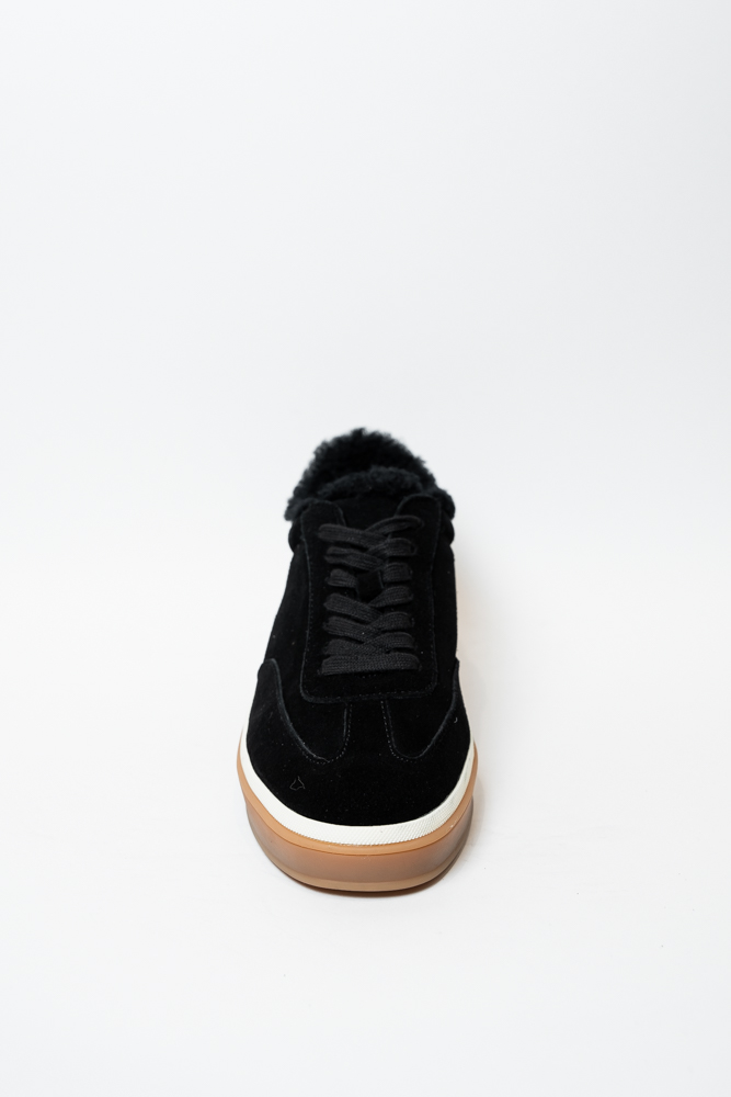 Кроссовки женские, арт S8327M-H, натуральная замша, цвет черн.