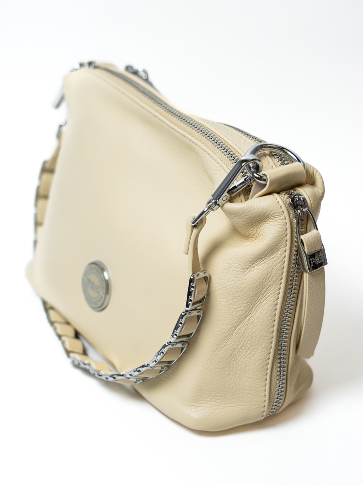 Сумка женская, арт 0829, натуральная кожа, цвет желт .