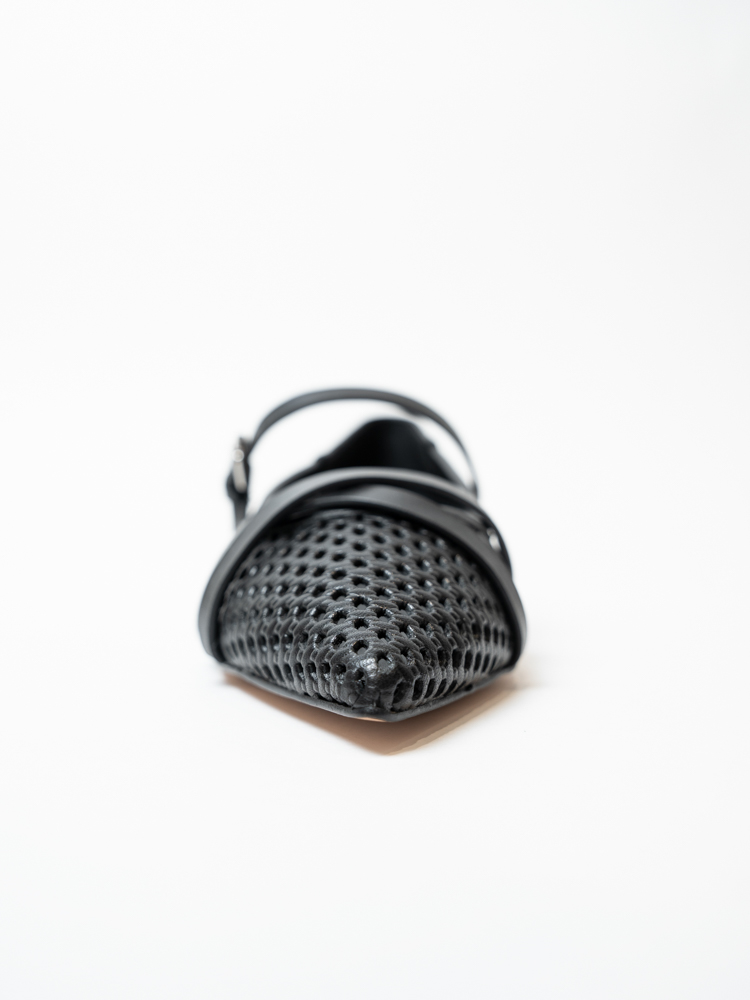 Туфли женские, арт 678A-12-S10-TS7Y, натуральная кожа, цвет черн.