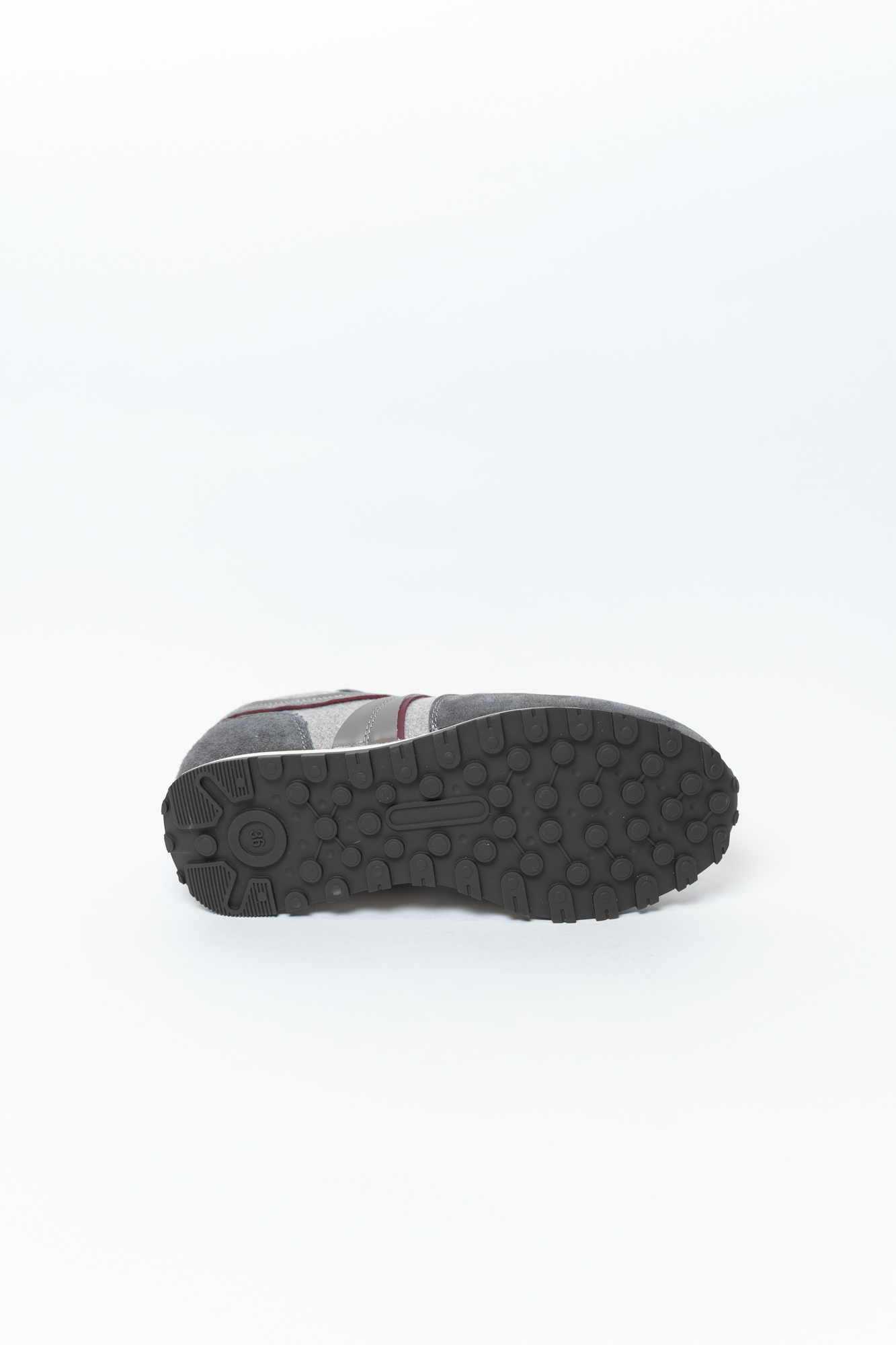 Кроссовки женские, арт 2306-3-G, натуральная замша, цвет сер.