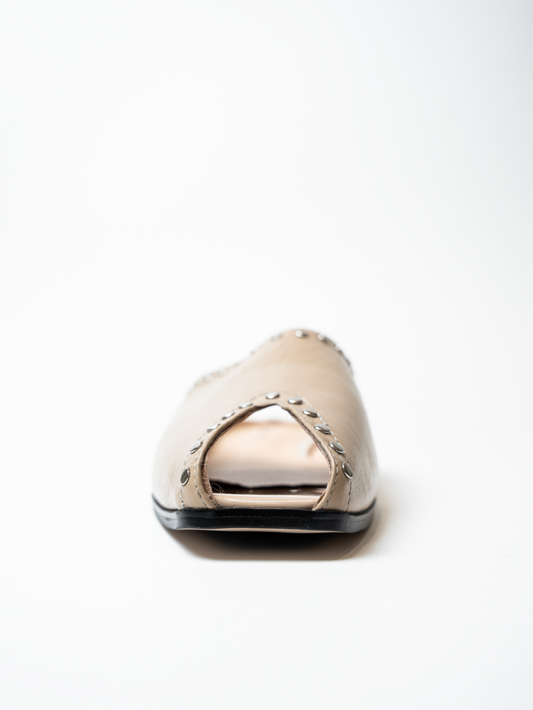 Сабо женские, арт 02-Y7206B488-Y569AL, натуральная кожа, цвет беж.