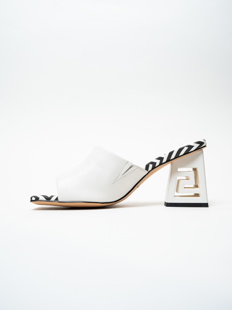 Сабо женские, арт 5L60-B769-Y962ZT, натуральная кожа, цвет бел.