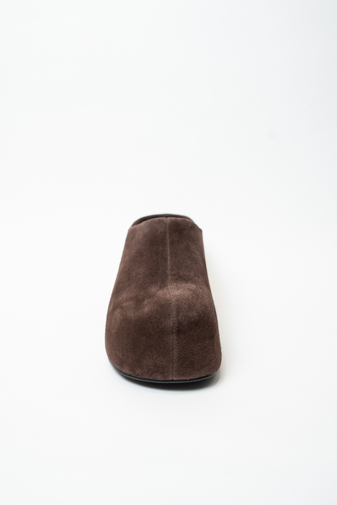 Сабо женские, арт G757-701-K, натуральная замша, цвет кор.