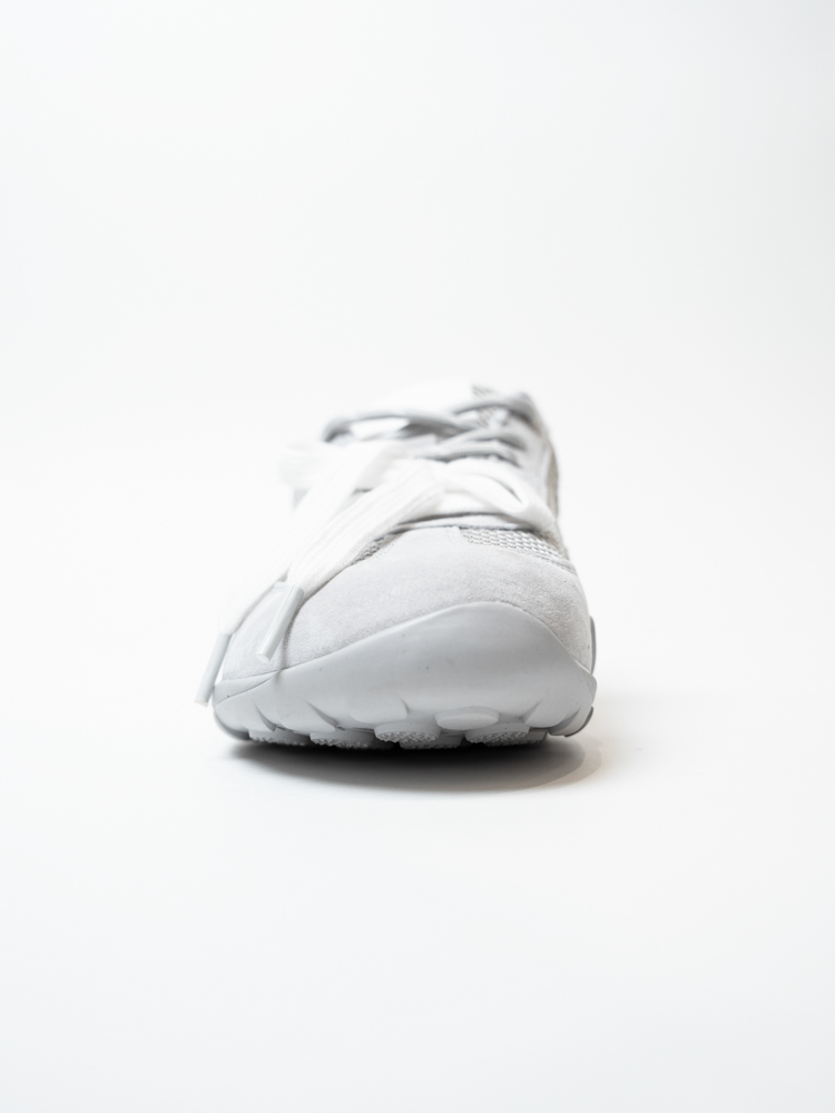 Кроссовки женские, арт 10-1137-3, натуральная замша/текстиль, цвет сер.