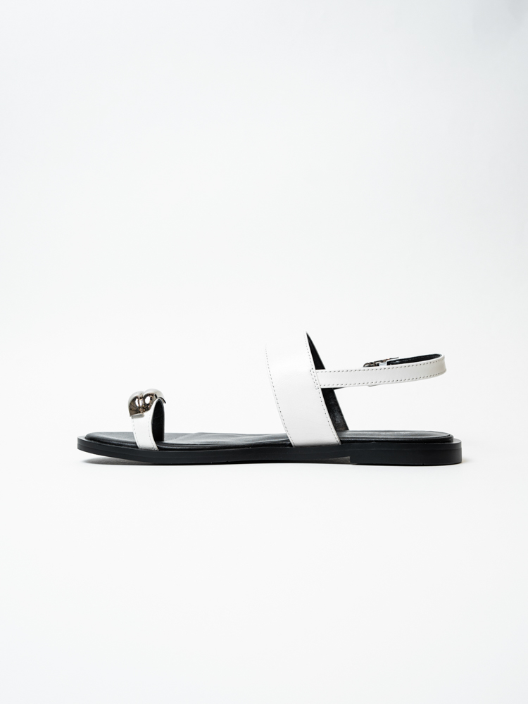 Босоножки женские, арт P1750-L3959-3, натуральная кожа, цвет бел.