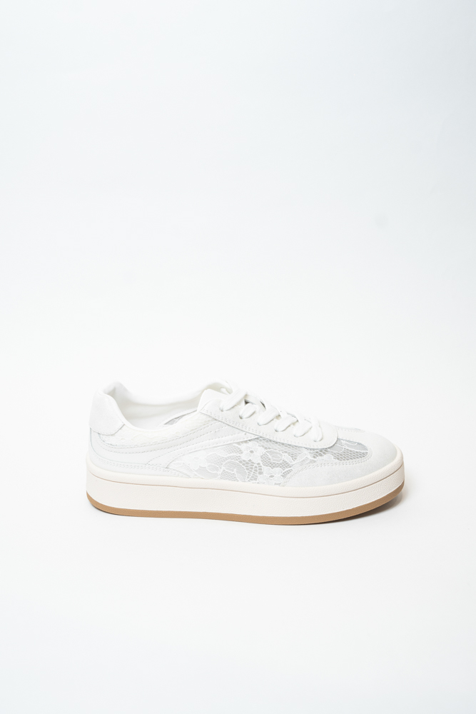 Кроссовки женские, арт ALL04-1-1, натуральная кожа/текстиль, цвет бел.