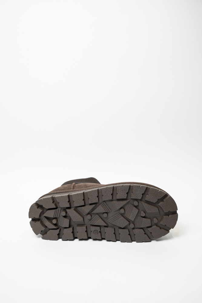 Ботинки женские, арт 11-7069-9, натуральная замша, цвет кор.