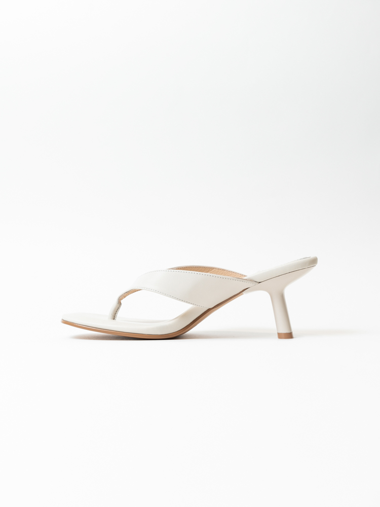 Сабо женские, арт AW1693-2-G412N, натуральная кожа, цвет беж.