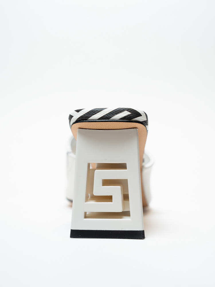 Сабо женские, арт 5L60-B769-Y962ZT, натуральная кожа, цвет бел.