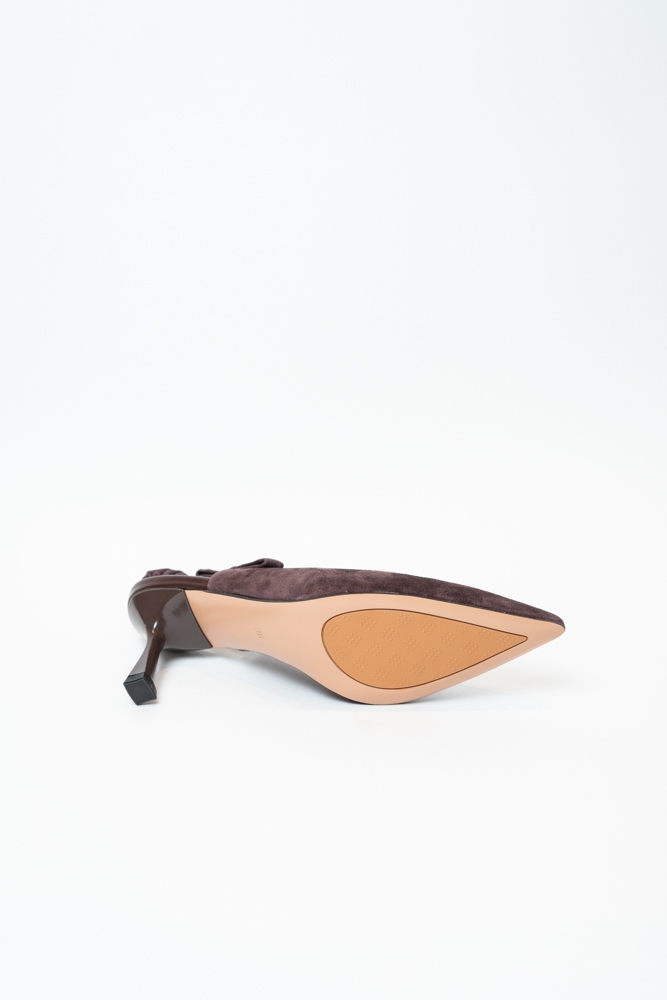 Босоножки женские, арт 25-702-YJ-6, натуральная замша, цвет бордо.