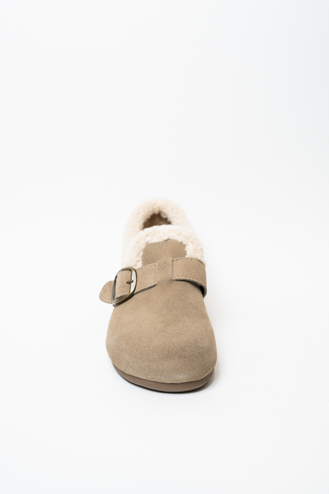 Ботинки женские, арт PAHM2-5, натуральная замша, цвет беж.