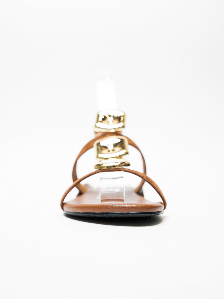 Босоножки женские, арт 111-420/5-016, натуральная замша, цвет кор.